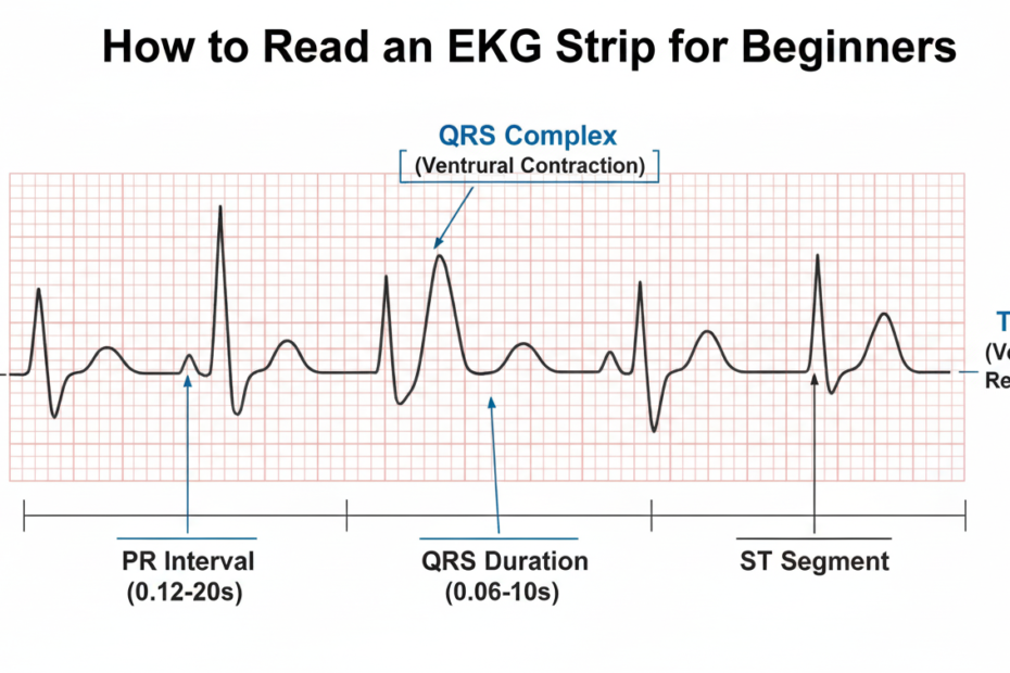 How to Read an EKG Strip for Beginners