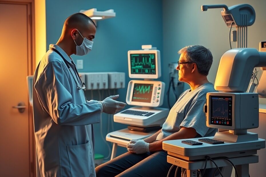 typical EKG technician work environment
